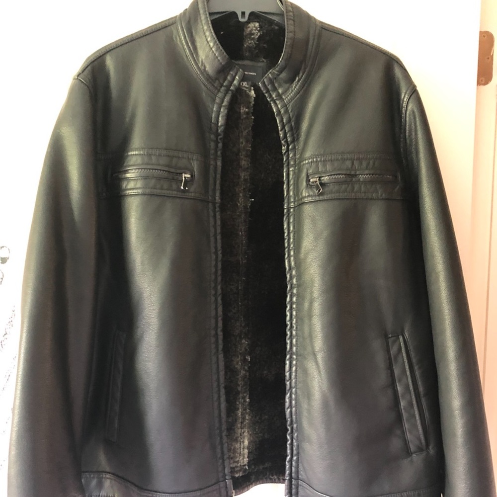Leather jacket